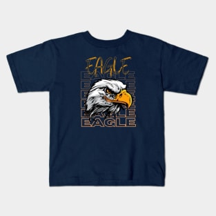 EAGLE, wear your favorite wild bird Kids T-Shirt